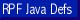 Java version of RPF